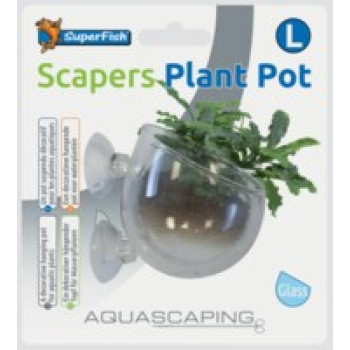 Superfish Scapers Plant Pot large